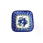 604 Bunzlau vierkant schaaltje 8 x 8 cm 2273X Kleine vierkante schaaltjes